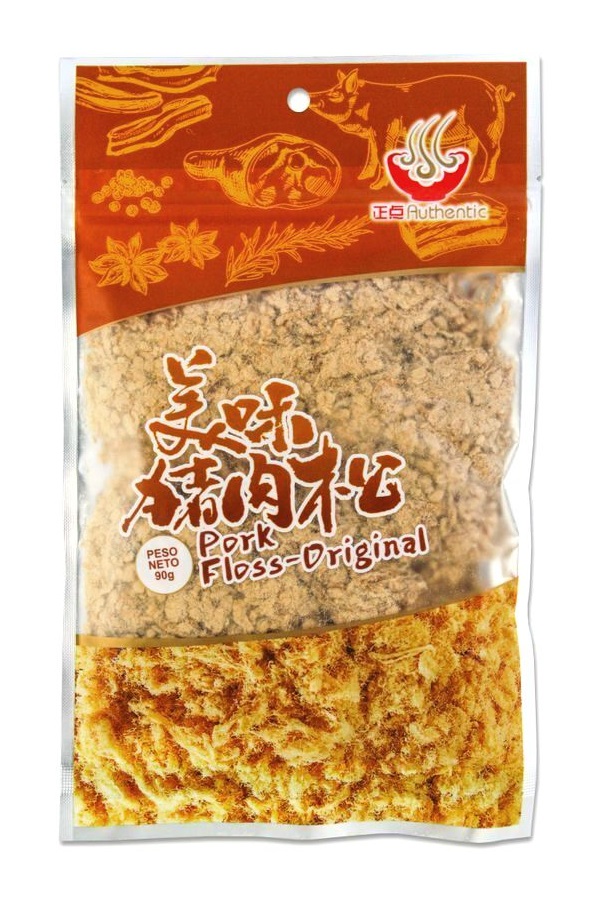 Fibra di carne di maiale gusto Original - Authentic 90g.